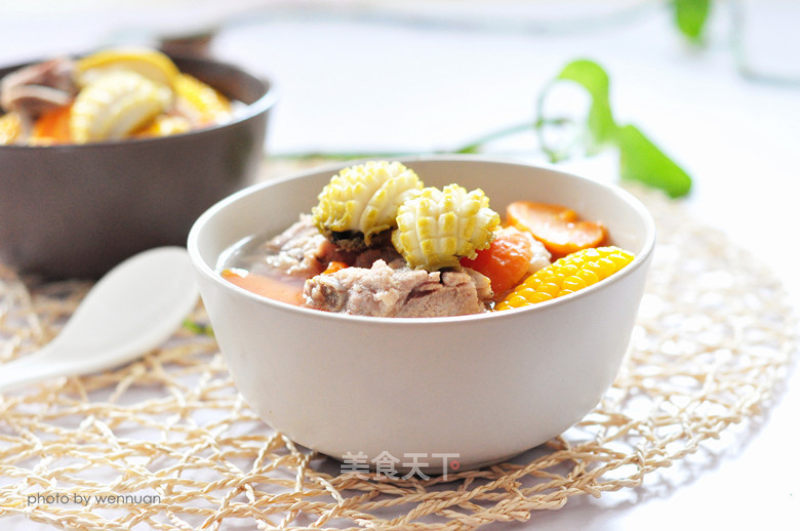 Vegetable Abalone and Ribs Soup recipe