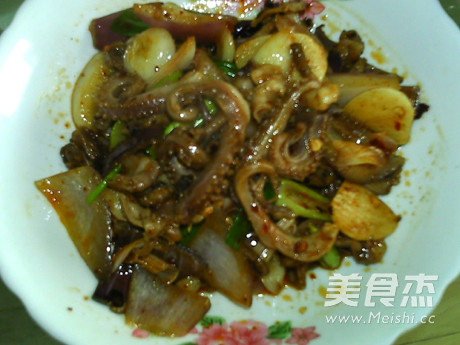 Pan-fried Squid Silk recipe