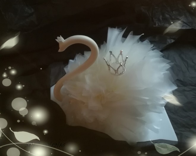 Super Fairy and Super Beautiful-swan Cake recipe