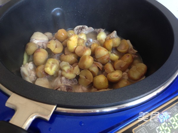 Braised Chicken with Chestnuts recipe