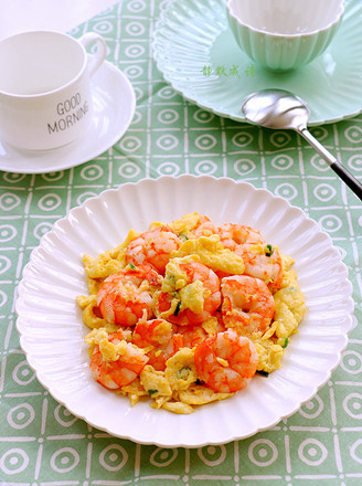 Shrimp and Eggs recipe