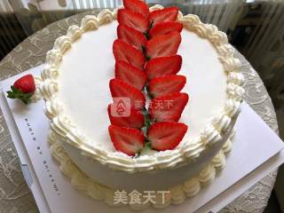 #aca烤明星大赛#cream Fruit Cake recipe