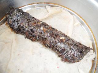 Seaweed Minced Chicken Roll recipe