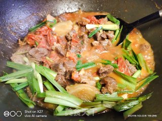 Stewed Beef Brisket with Tender Ginger recipe