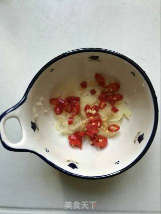 Preserved Egg with Hot Pepper recipe