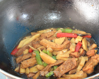 Healthy Vegetables in Spring-oyster Sauce Tofu Pot recipe