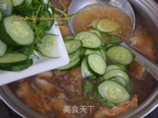 Fish Bone and Melon Soup recipe