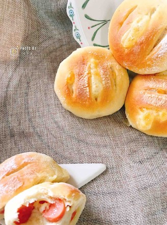 Brushed Ham Cheese Lava Bread