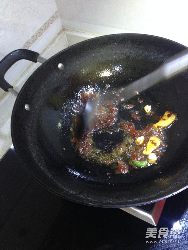 Spicy Fried Small Seafood recipe