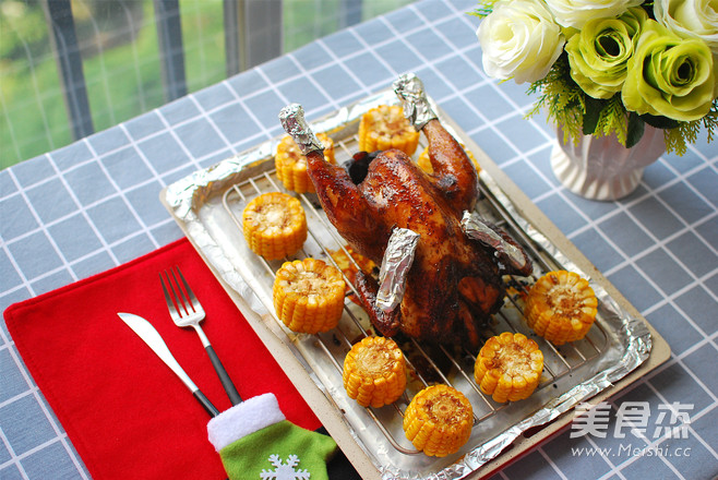 Christmas Roasted Whole Chicken recipe