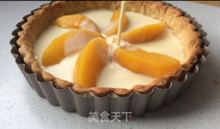 Yellow Peach Pudding Pie recipe