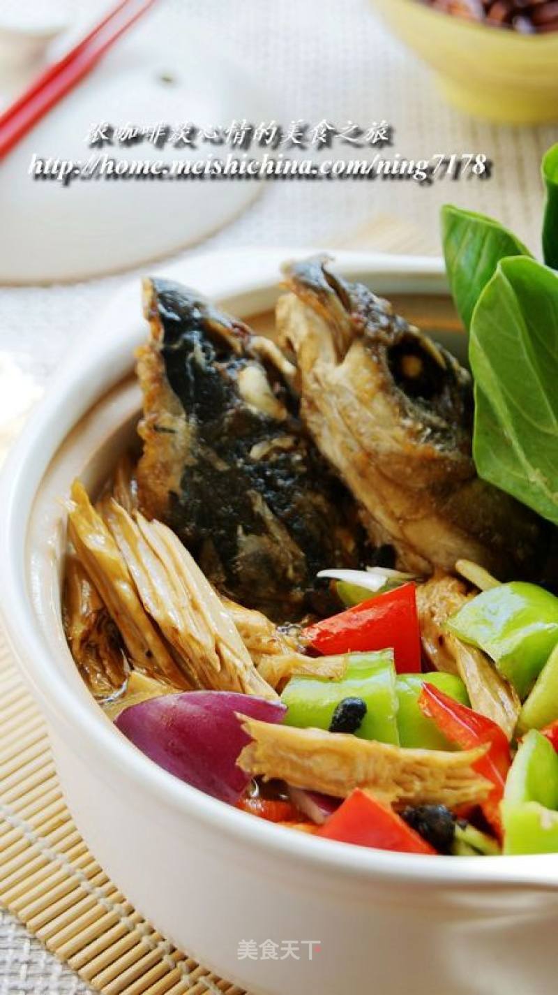 Warm Up The Cold Winter-soy Bean Curd Fish Head Pot recipe