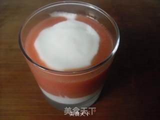 Tomato Yogurt Cup recipe