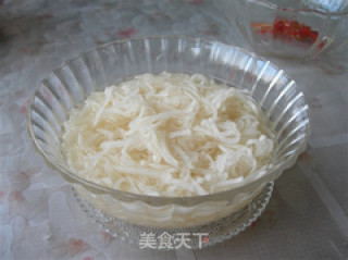 Honey Mixed with White Radish recipe
