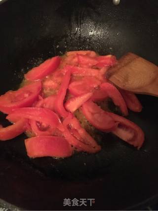 Tomato Beef Sea Cucumber Noodle recipe