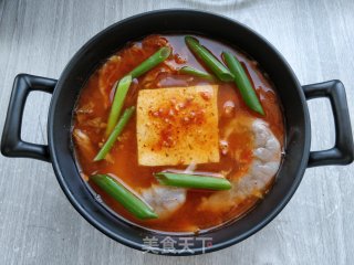 Korean Hot and Sour Tofu Soup recipe