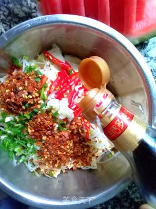 Mung Bean Sprouts Mixed with Yuba recipe