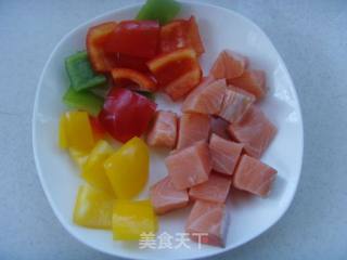 Colorful---pepper Salmon recipe