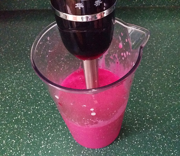 Dragon Fruit Coconut Milk Sago recipe