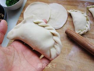 Leek Meat Lace Box recipe