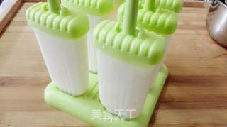 Banana Milk Popsicle recipe
