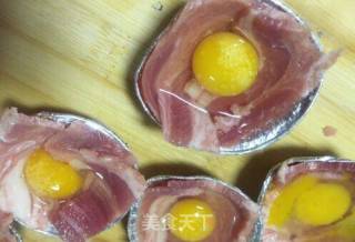 #春日美食#original Bacon Quail Sun Eggs recipe