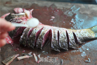 [hunan] Chinese New Year Banquet-peacock Kaiping Fish recipe