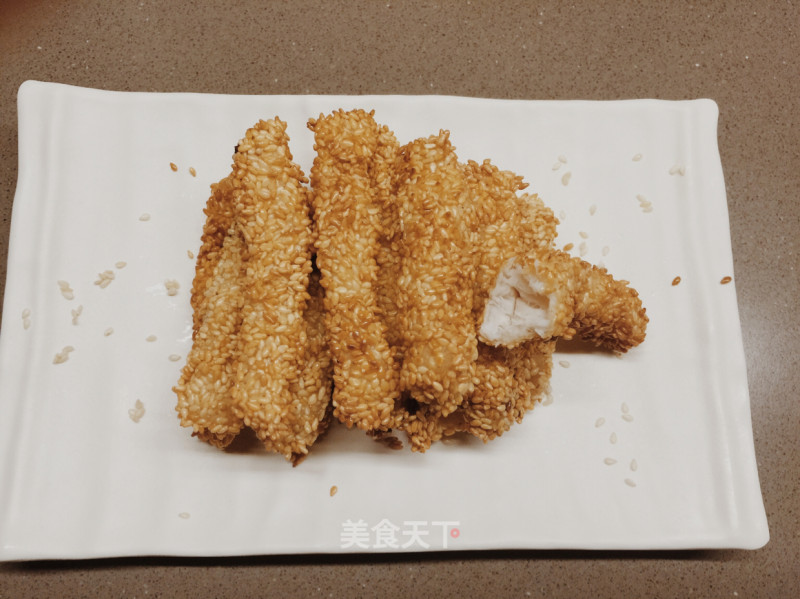 Sesame Fish Sticks recipe