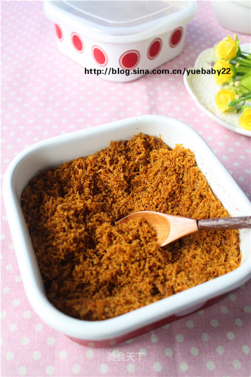 Family Simple Version Pork Floss recipe