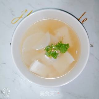 Radish Tofu Soup recipe