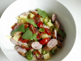 Potato Sausage Salad recipe