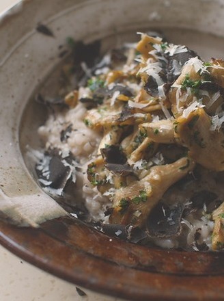 Black Truffle Mushroom Risotto recipe