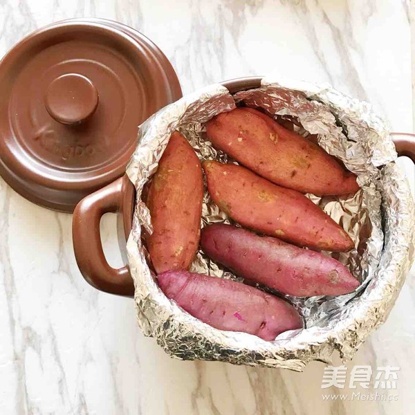 The Taste of Roasted Sweet Potatoes in Childhood recipe