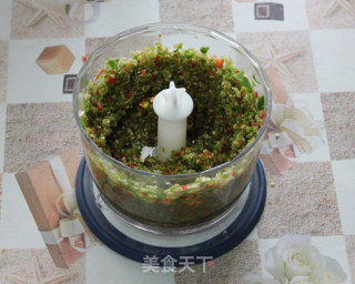 Spicy Green Pepper Sauce recipe