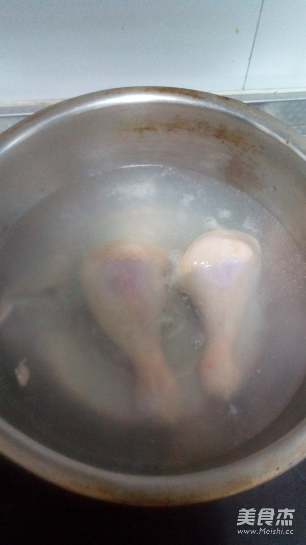 Yam Chestnut Chicken Soup recipe