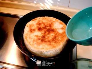 Watching The World Cup and Eating Home-cooked Meals "shandong Big Pot Cake, Pork Braised Lentils" recipe