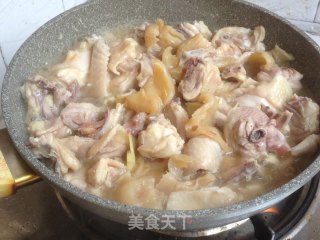 Stewed Chicken with Fish Maw recipe