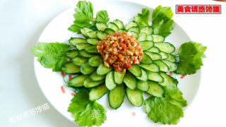 What A Beautiful Flower---cold Cucumber recipe