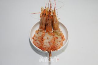 Cheese Baked Argentine Red Shrimp recipe