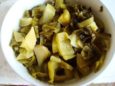 Pickled Cabbage Rice Soup recipe