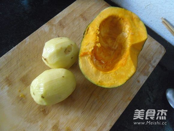 Potato Stew with Japanese Squash recipe