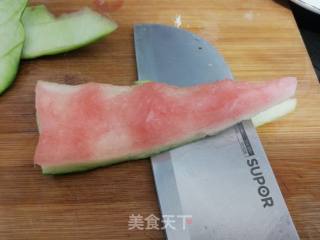 Cold Watermelon Peel recipe