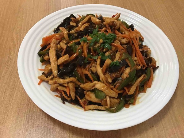 Yuxiang Pork Shredded (chicken Breast Version) recipe