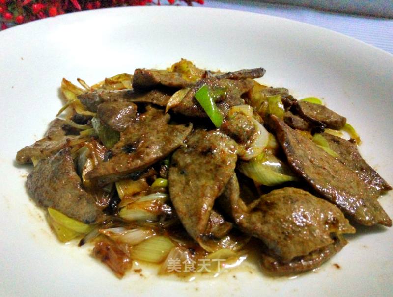 Fried Pork Liver recipe