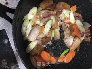 Carrot and Scallion Pork Belly recipe