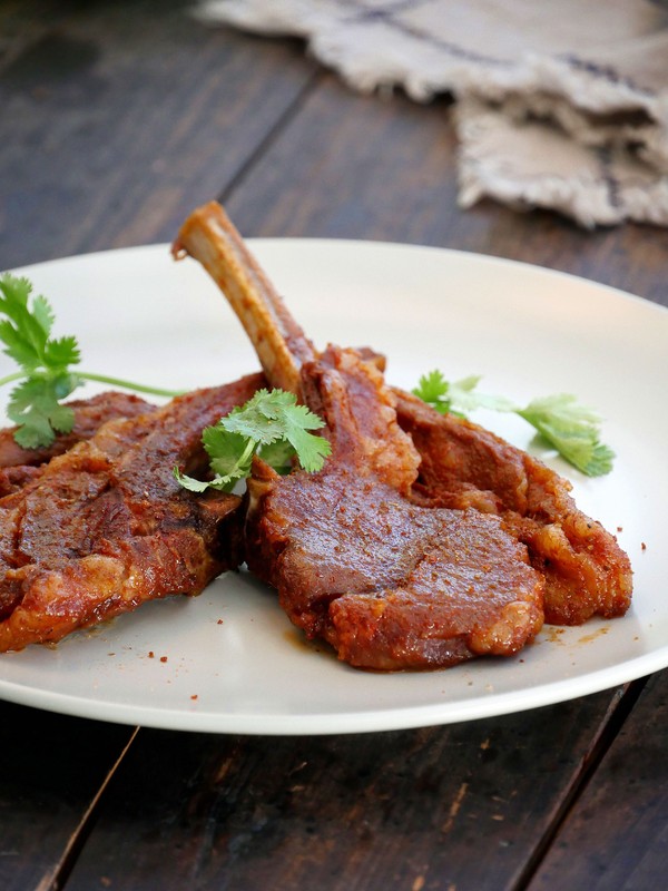 Fresh and Juicy Grilled French Lamb Chops recipe