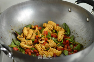 Sauce Fried Squid recipe