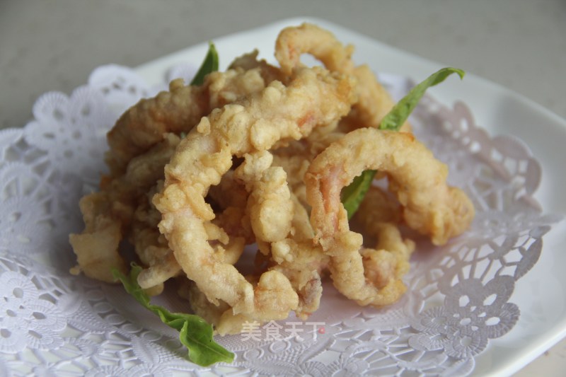 Crispy Squid Whiskers recipe