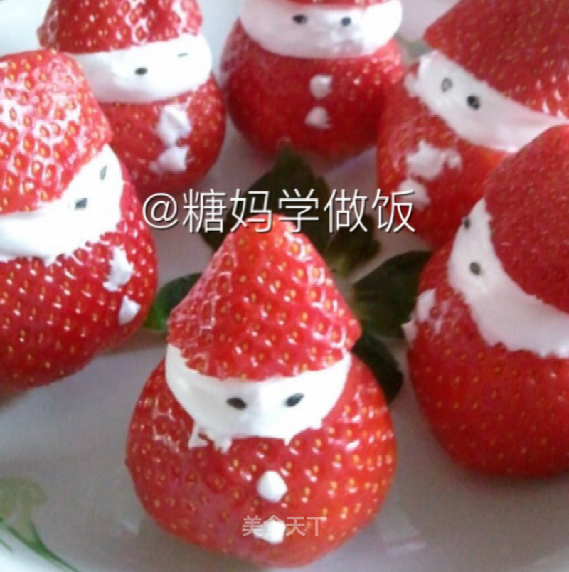 Strawberry Snowman recipe