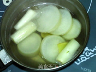 Radish and Scallion Soup recipe